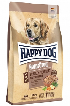 Сухой корм для собак с чувствительным пищеварением Happy Dog NaturCroq FlockenVollkost Classic Flakes